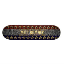 Estrellas y rayas de Mitt Romney Monopatín