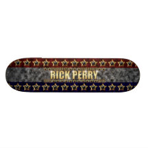Estrellas y rayas de Rick Perry Tabla De Patinar