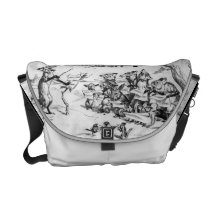 Estribillo animal por Pughe - bolso del carrito de Bolsa De Mensajería