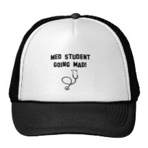estudiante del MED que va enojado Gorros