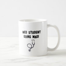 estudiante del MED que va enojado Taza