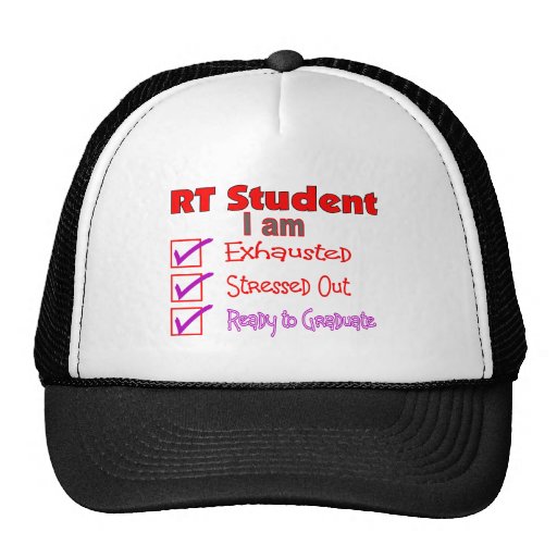 Estudiante respiratorio de la terapia--¡Subrayado  Gorros Bordados
