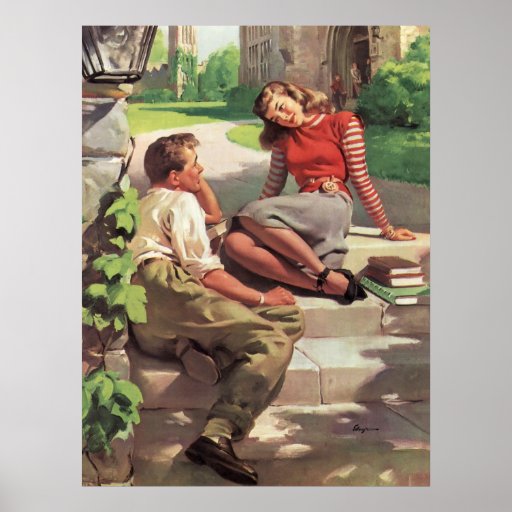 Estudiantes del Coed de la universidad del amor y  Posters