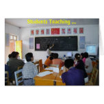 Estudiantes que enseñan en Gulang, verano 2005 Felicitaciones