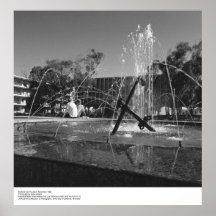 Estudiantes y fuente del UCSD de Ansel Adams Poster