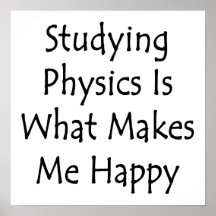 Estudiar la física es qué me hace feliz impresiones