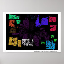 "Estudio 6 de las flores - POSTER del mundo roto"