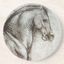 Estudio de caballos posavasos manualidades