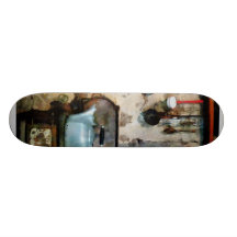 (Estufa con la caldera de té Tablas De Skate