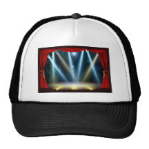 Etapa del teatro del proyector gorros  