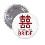 Etiqueta china del nombre de la novia del boda de 