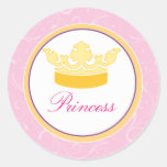 Etiqueta de la princesa dirección/pegatina del fav