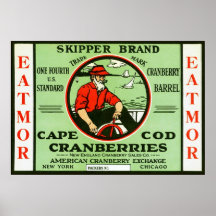 Etiqueta del cajón de la fruta del vintage posters
