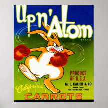 Etiqueta del cajón de la fruta del vintage posters