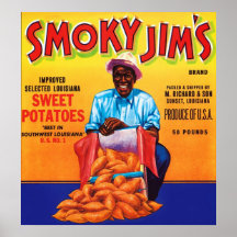 Etiqueta del cajón de la fruta del vintage posters