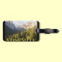 Etiqueta del equipaje de Yosemite etiquetas de maleta
