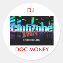 ETIQUETA DEL ORDENADOR PORTÁTIL DEL DINERO DE DJ D