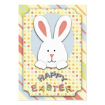 Etiqueta del regalo del conejito de pascua tarjetas de negocios
