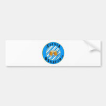 Etiqueta parachoques Fiesta Bavaria Pegatina De Parachoque