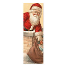 Etiquetas conocidas de Papá Noel del vintage Tarjetas De Negocios
