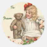 Etiquetas conocidas del navidad del Victorian