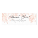 Etiquetas florales del favor del boda del vintage  tarjetas de negocio