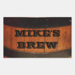 Etiquetas personalizadas de la cerveza del Brew ca