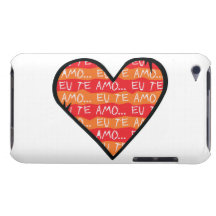 Eu Te Amo Case-Mate iPod Touch Protectores