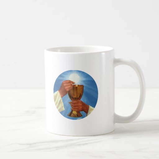 eucaristía taza de café
