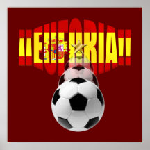 ¡Euforia! España Campeona Del Mundo Posters