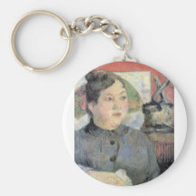 Eugène Enrique Paul Gauguin - señora Kohler Llaveros Personalizados