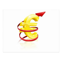 Euro o beneficios de levantamiento tarjeta postal
