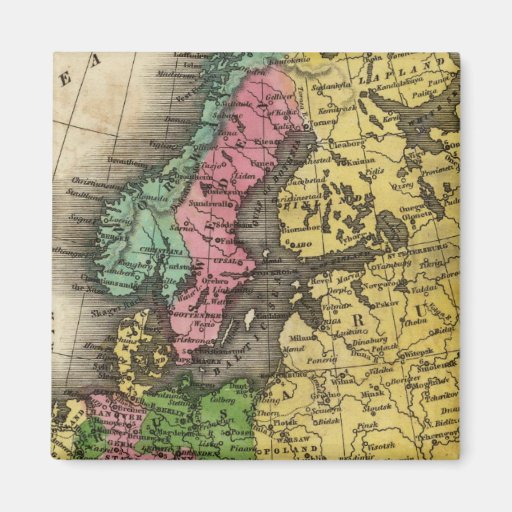 Europa 12 imán de frigorifico