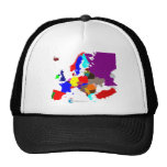 Europa de Cartina Destinazioni Gorra