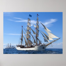 Europa de la barca poster
