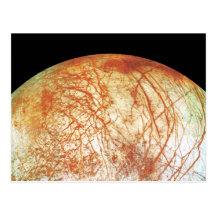 Europa de la luna de Júpiter Postal
