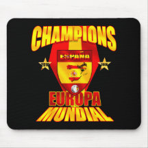 Europa de los campeones Mundial 2008 2010 Tapetes De Ratón