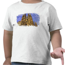 Europa, España, Barcelona, Sagrada Familia Camiseta