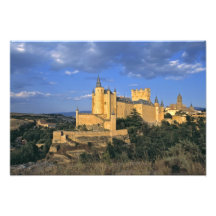 Europa, España, Segovia. El Alcazar, un mundo Impresión Fotográfica