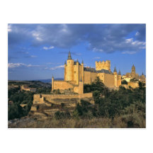 Europa, España, Segovia. El Alcazar, un mundo Postal