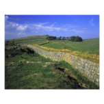 Europa, Inglaterra, la pared de Hadrian. Las piedr Impresiones Fotograficas