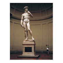 Europa, Italia, Florencia. El tamaño real de Postales
