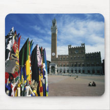 Europa, Italia, Toscana, Siena. Del de la plaza Tapetes De Ratón