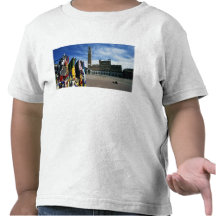 Europa, Italia, Toscana, Siena. Del de la plaza Camisetas