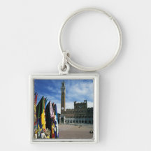 Europa, Italia, Toscana, Siena. Del de la plaza Llavero