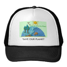 EV Awarenes ahora, "AHORRAN NUESTRO PLANETA " Gorros