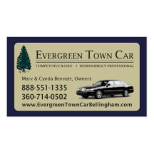 EvergreenBusCrd2 Plantilla De Tarjeta De Negocio