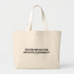 Evite el Oxymoron de Cognizability del abogado de  Bolsa De Mano