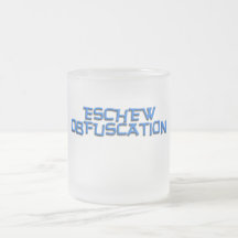 EVITE LA OFUSCACIÓN TAZA DE CAFÉ