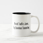Evite los atascos, el hacer un túnel de Quantum de Tazas De Café
